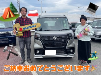 桐生笠懸第一号！スペーシアベースご納車です！